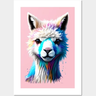 Alpaca splash art T2 Posters and Art